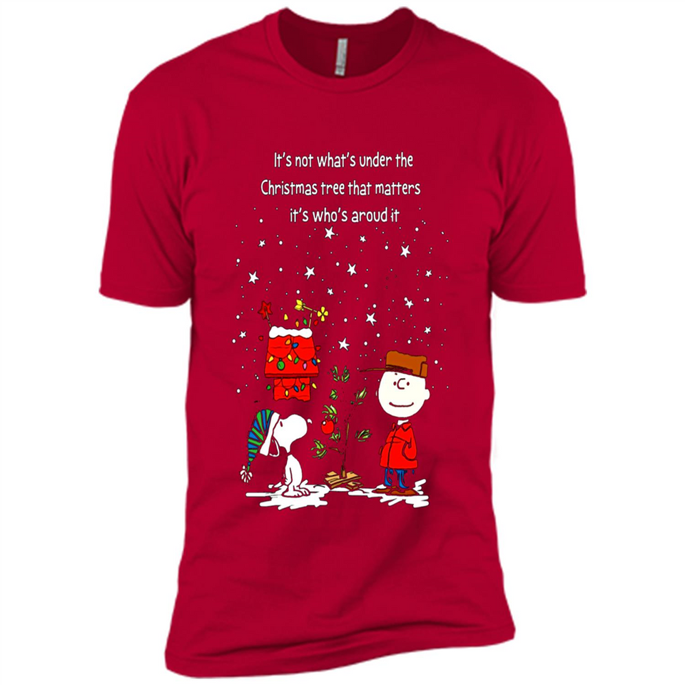 It’s Not What’s Under The Christmas Tree Snoopy Charlie Brown PING PONG