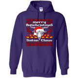 Merry Antichristmas Satan Claus Christmas sweater Sweater PINGPONG