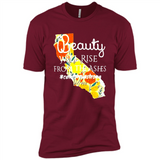 Paradise California Strong Camp Fire Youth T-Shirt PINGPONG - Premium Short Sleeve T-Shirt