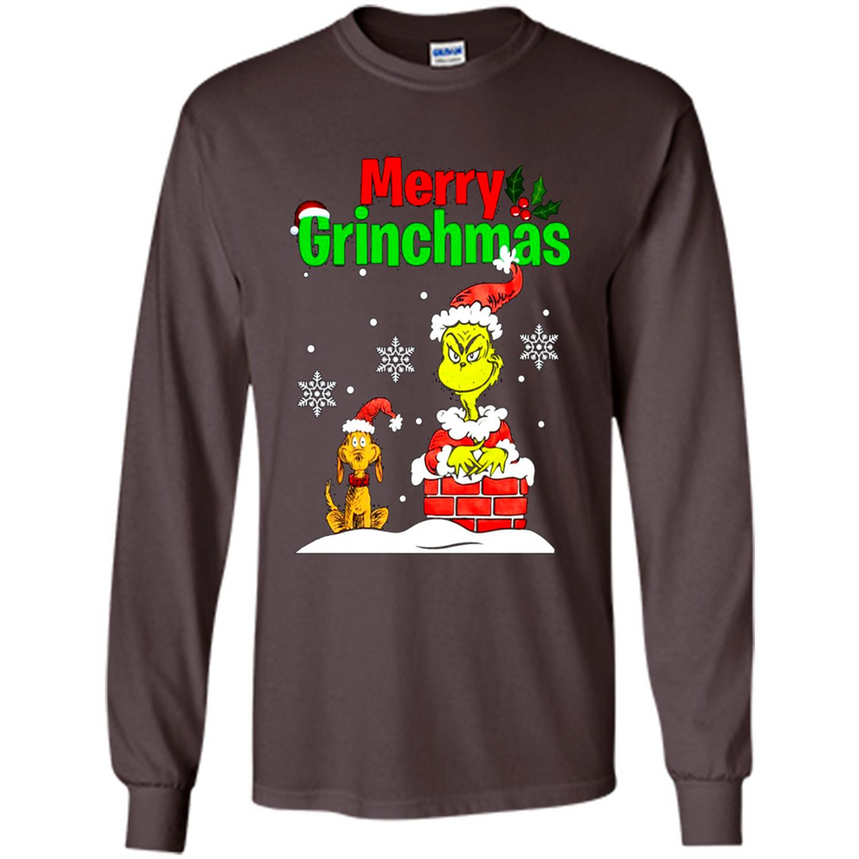 Merry Grinchmas Not Merry Christmas sweater PINGPONG