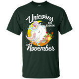 Unicorns Are Born In November Magical Rainbow