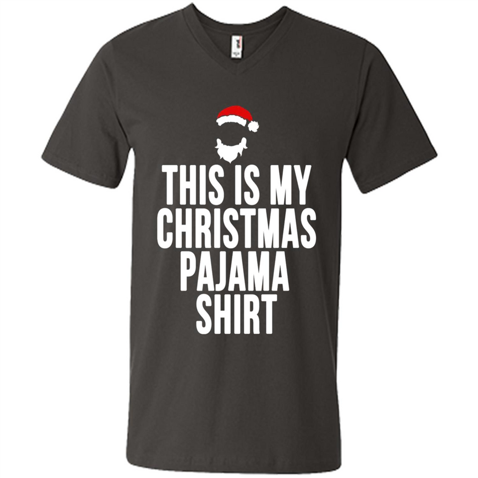 This is my pajama Tshirt Christmas - Men's V-Neck