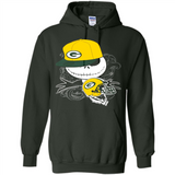 Jack Skellington The Nightmare Before Christmas-Packers Football - Hoodie