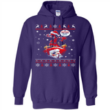 No Christmas for You – Deadpool Santa Claus Ugly Sweater - Hoodie
