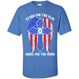 Dallas Cowboys - stand for the flag kneel for the cross