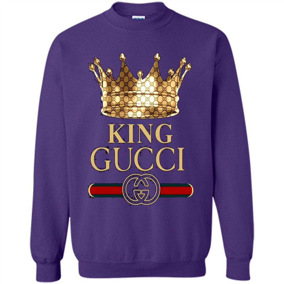 Cover your body with amazing King Crown Gucci Logo Black PING PONG