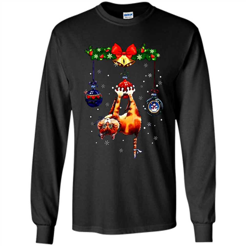 Merry Christmas Funny Cat Christmas sweater, sweater PINGPONG