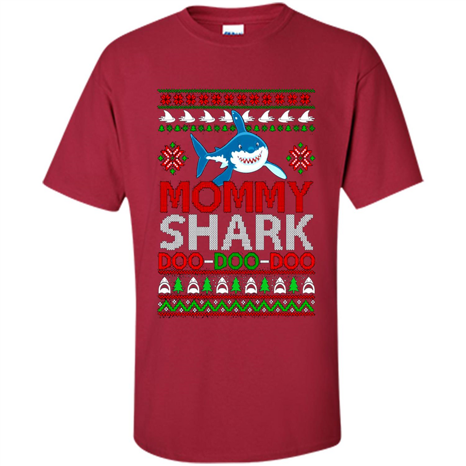 Mommy shark Doo Doo Doo Christmas sweatshirt PINGPONG