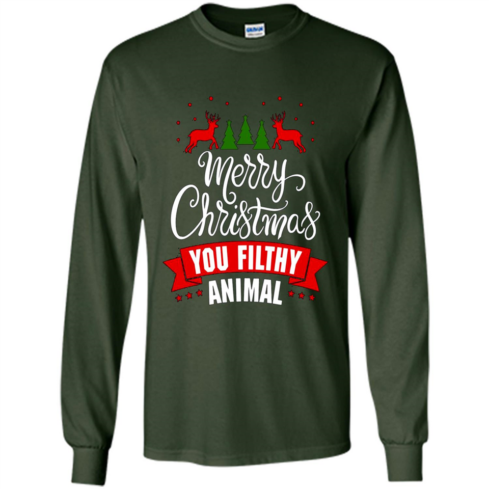 Merry Christmas You Filthy Animal PINGPONG