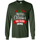 Merry Christmas You Filthy Animal PINGPONG