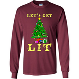Let’s Get Lit Christmas Drinking sweater PINGPONG