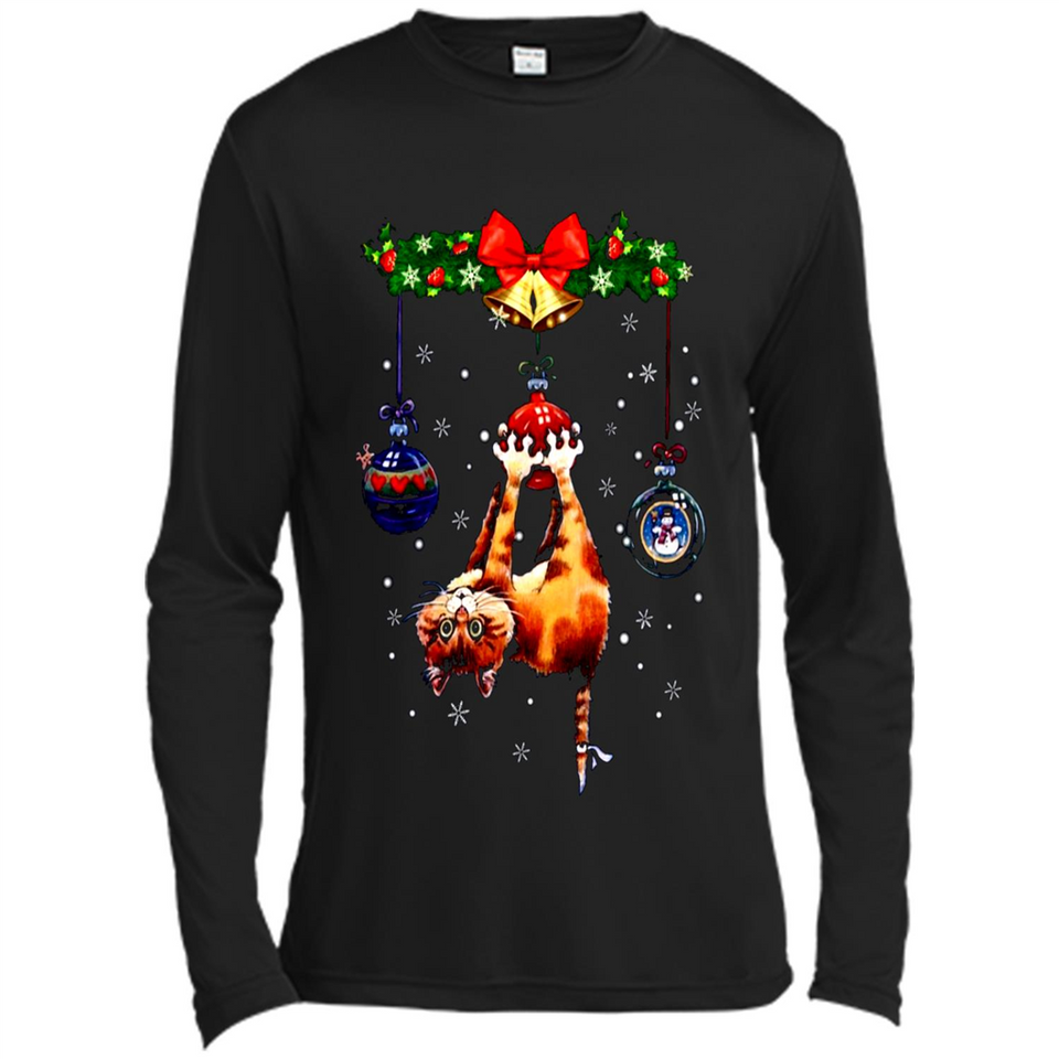 Merry Christmas Funny Cat Christmas sweater, sweater PINGPONG
