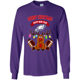 Philadelphia Eagles NFL Reindeer Funny Merry Christmas And Happy New Year