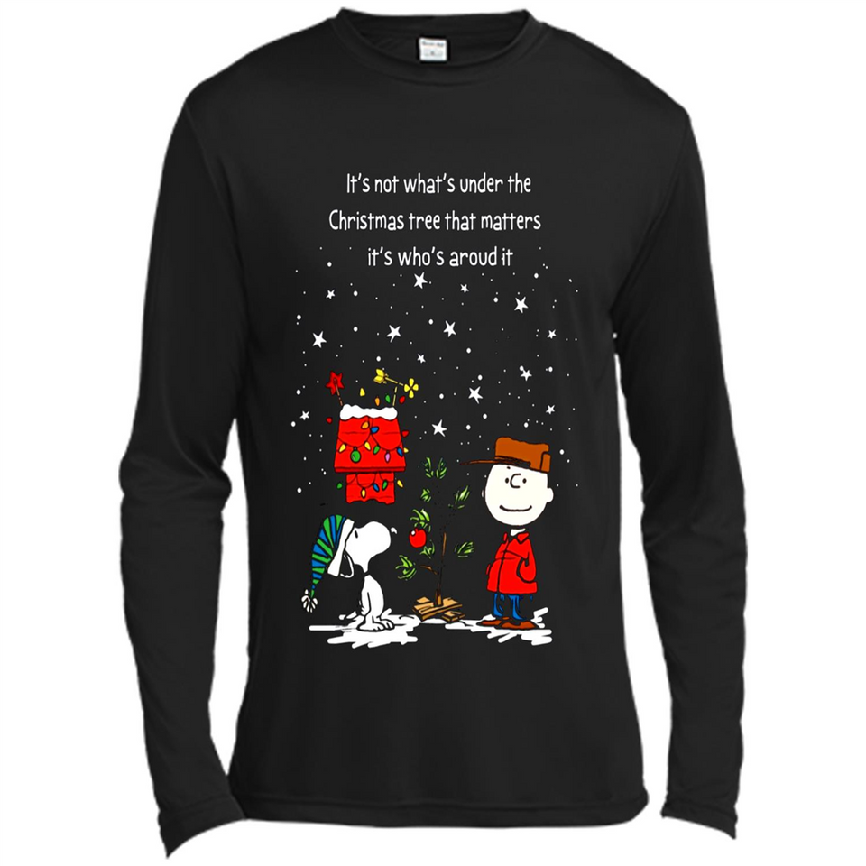 It’s Not What’s Under The Christmas Tree Snoopy Charlie Brown PING PONG