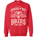 Husband & Wife Biker For Life Couple