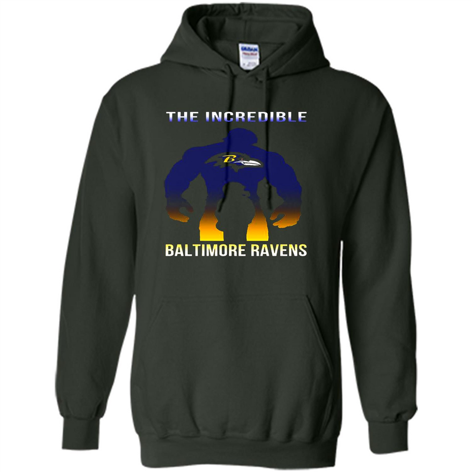 The Incredible Baltimore Ravens Hulk NFL Football