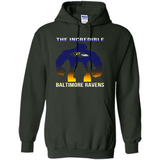 The Incredible Baltimore Ravens Hulk NFL Football