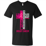 I can do all things through christ who strengthens me fighting Br ast Cancer Jesus