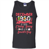 December 1980 38 Years Of Being Classy Sassy - Tank Top