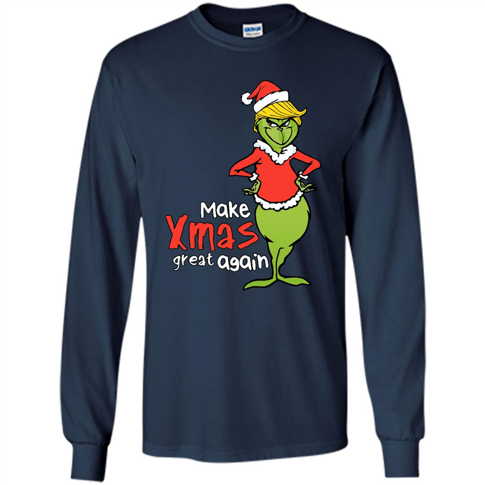 Trump Grinch Shirt, Make Xmas Great Again Christmas