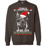 Morning Person Dutch Shepherd Funny Xmas - Sweatshirt