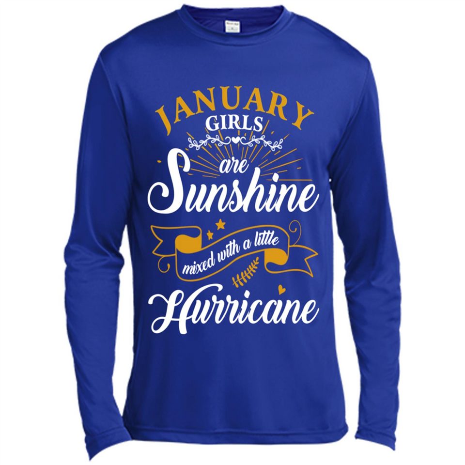 January Girl Are Sunshine Mixed With a Little Hurricane