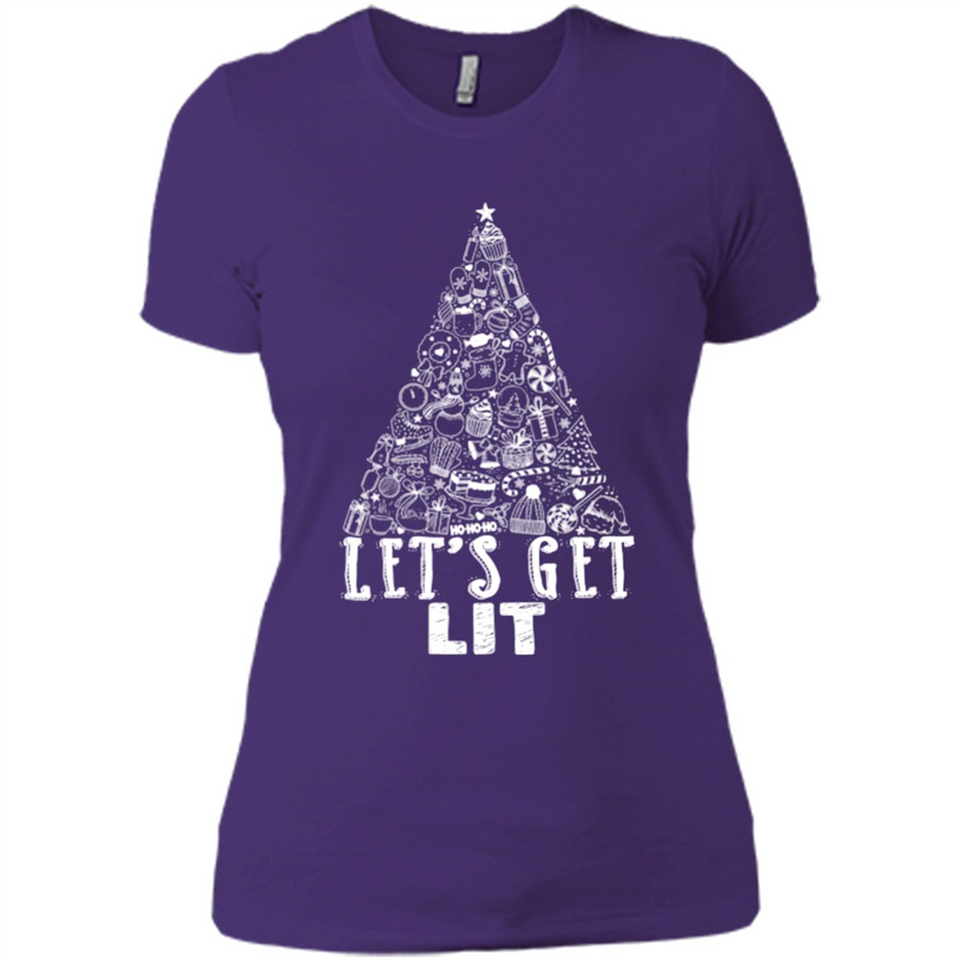 Let's Get Lit - Funny Christmas Tree