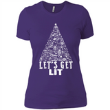Let's Get Lit - Funny Christmas Tree