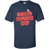 Funny Christmas Clothes - Santas Favorite Chef - Shirt