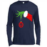 Funny Grinch Hand Holding Oiler Ornament Christmas PING PONG