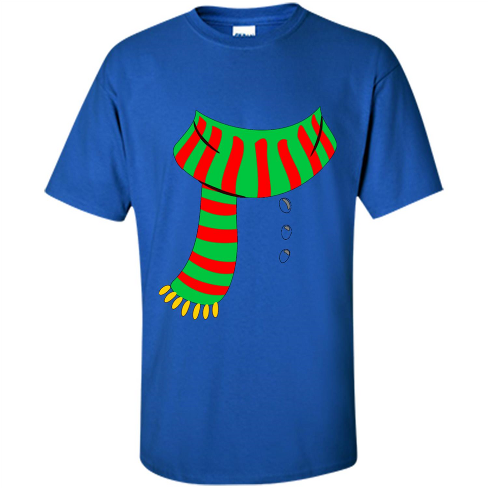 Snowman Scarf Costume T-shirt Christmas