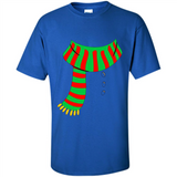 Snowman Scarf Costume T-shirt Christmas