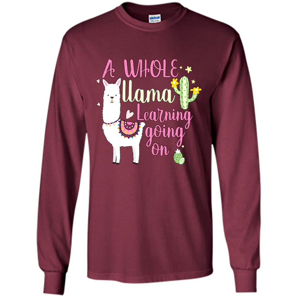 A Whole Llama Learning Going on Teachers Students PING PONG
