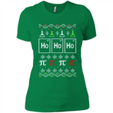 Scientific christmas ugly sweater - Ladies' Boyfriend T-Shirt