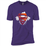 Chicago Bears And Superman Fans - Premium Short Sleeve T-Shirt