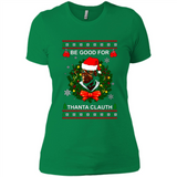 Mike Tyson Thanta Clauth Santa Claus Christmas sweater PINGPONG
