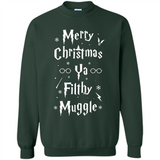 Merry Christmas Ya Filthy Muggle Christmas Sweatshirt PINGPONG