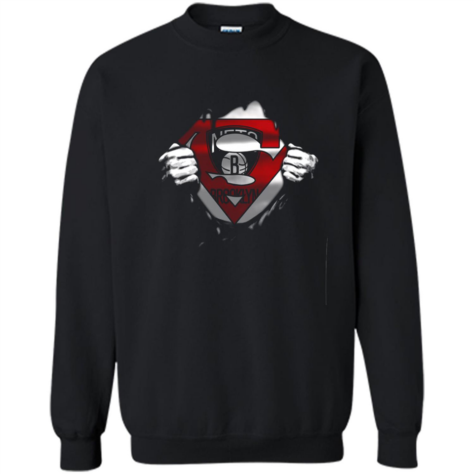Brooklyn Nets And Superman Fans - Sweatshirt