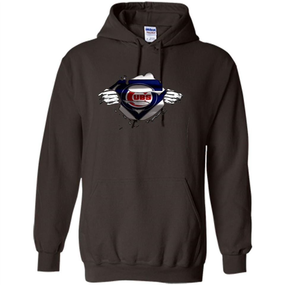 Chicago Cubs And Superman Fans - Hoodie