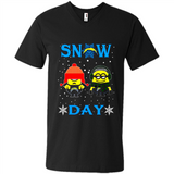 Snow Day Shirt For Los Angeles Chargers Vs Minion Fans pingpong