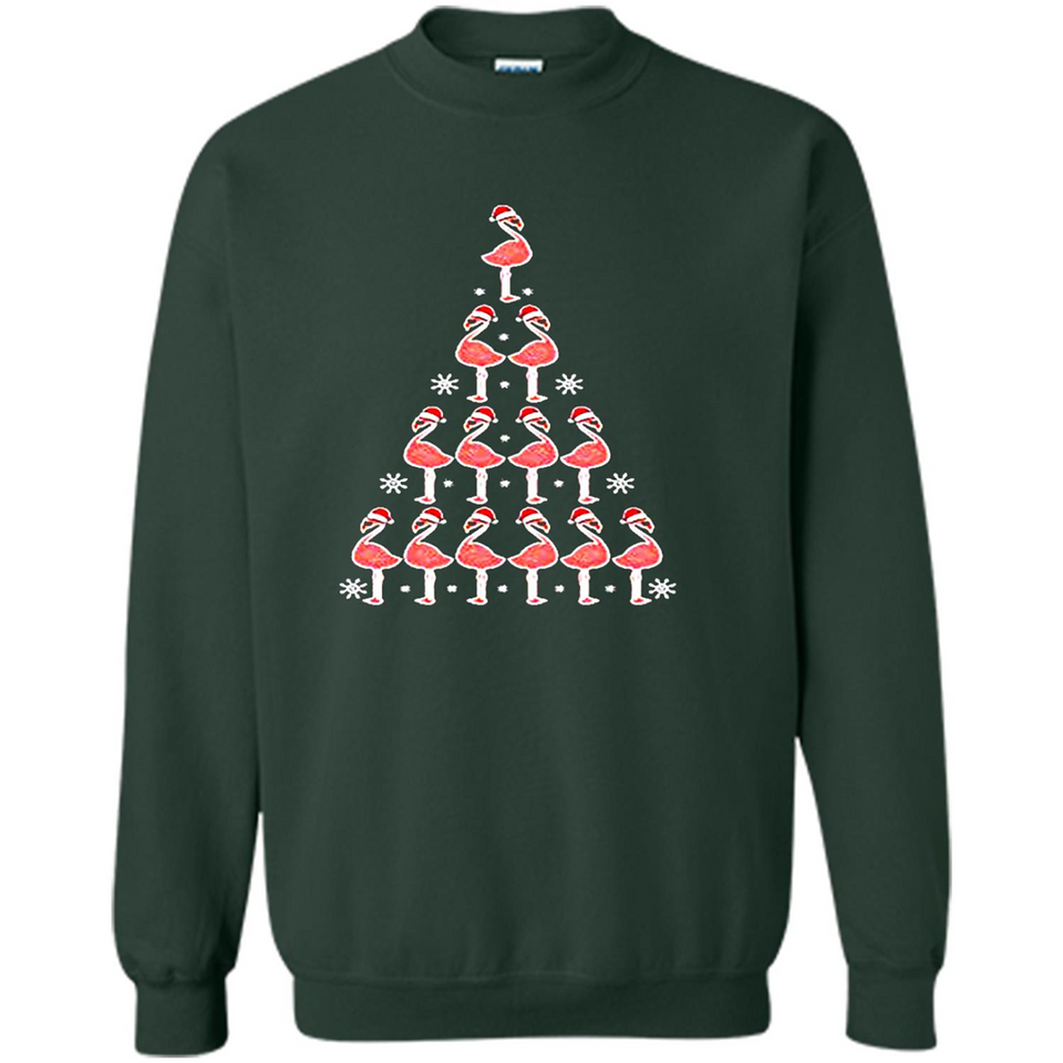 Flamingo Christmas Tree Flamingo - Sweatshirt