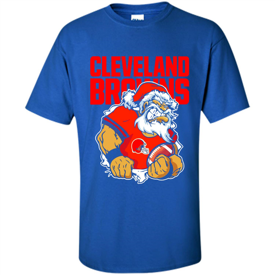 Grumpy Santa Claus Cleveland Browns Football Team PINGPONG