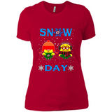 Snow Day Shirt For Dallas Stars Vs Minion Fans pingpong