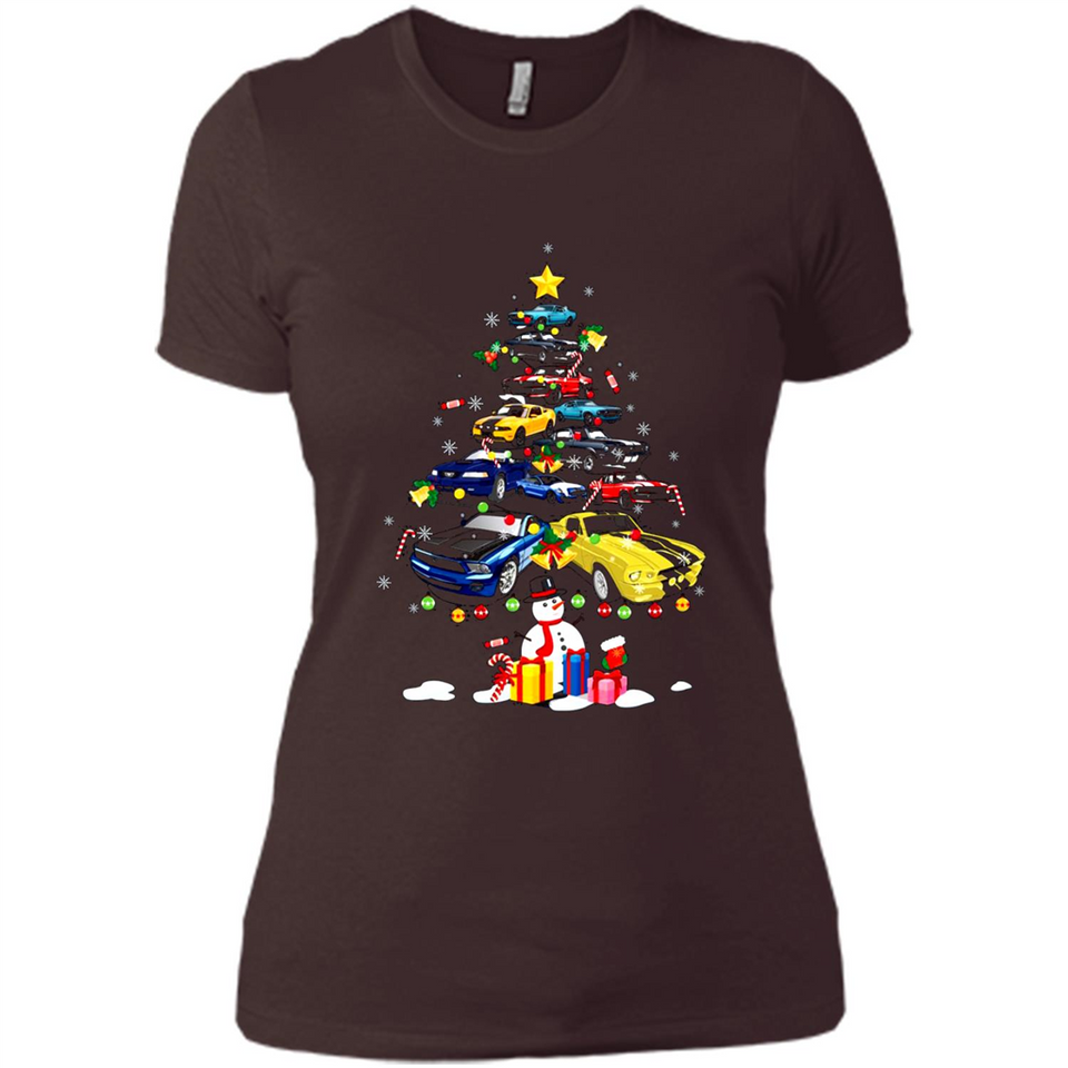 Mustang Tree Christmas Sweatshirt PINGPONG