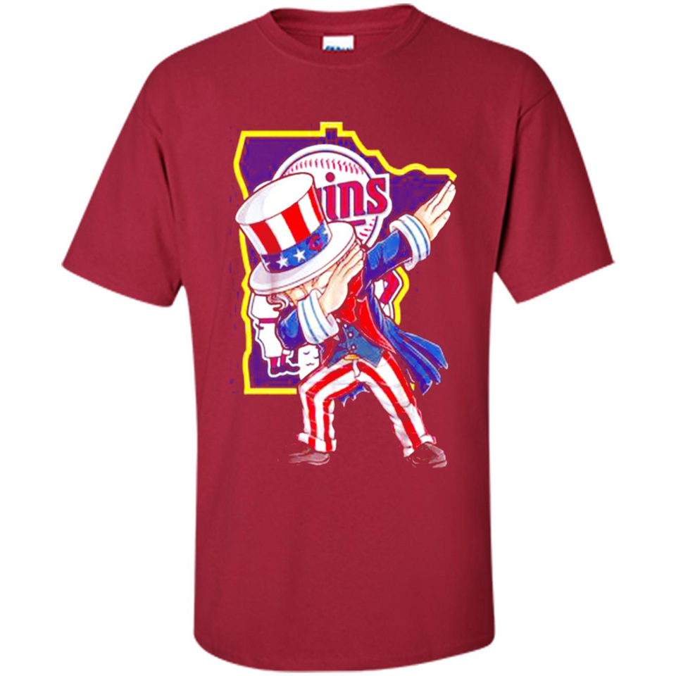 MLB MINNESOTA TWINS UNCLE SAM DABBING INDEPENDENCE DAY