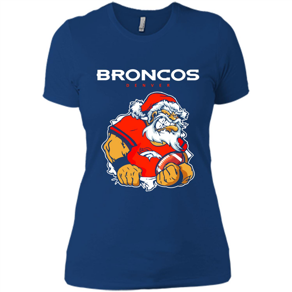 Grumpy Santa Claus Broncos Denver Football Team PINGPONG
