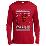It's Not Christmas Until You See Hans Gruber Fall Ugly Christmas PINGPONG