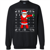 Flossing Santa Christmas Ugly Sweater Style Pajama Xmas Gift - Sweatshirt