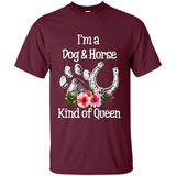 I'm A Dog & Horse Shirt Animal Lover Gift