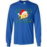 TACO Santa Hat Ugly Christmas shirt Ladies' Boyfriend